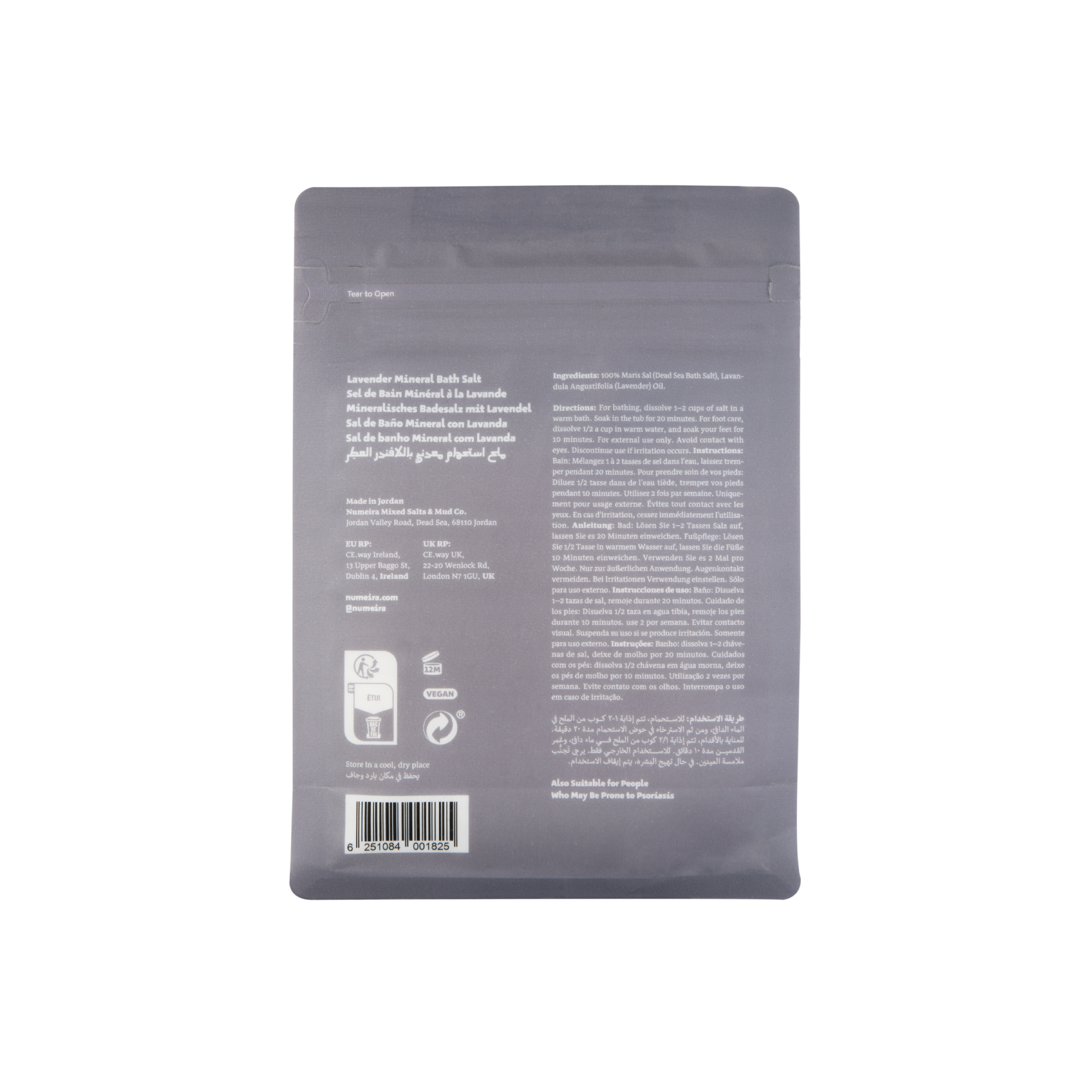 Lavender Dead Sea Bath Salt 2