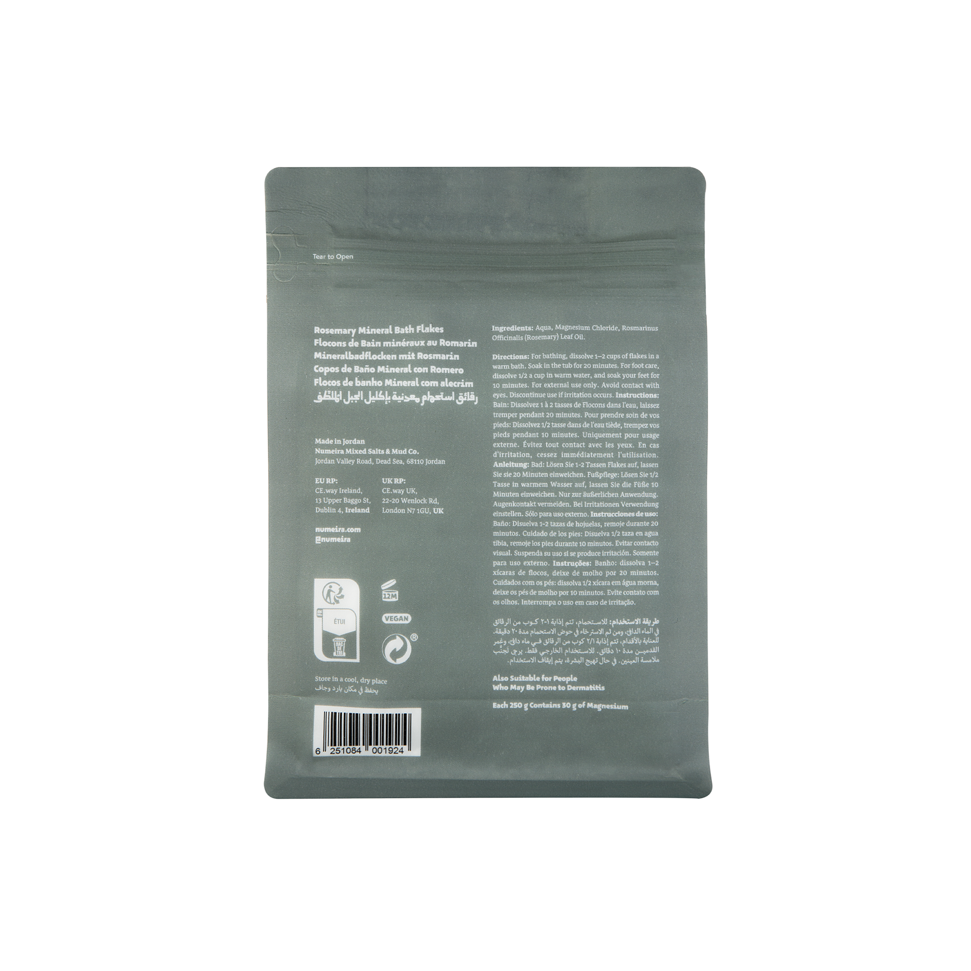 Rosemary Dead Sea Magnesium Flakes 2